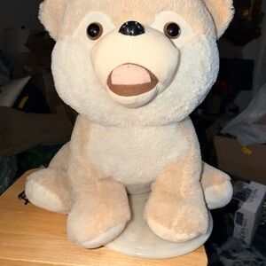 Adorable Tan Plush Goffa Dog Toy